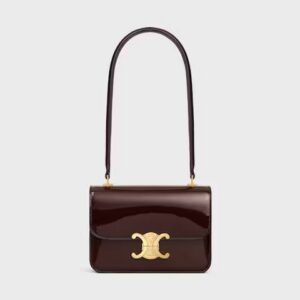 118053FYE-19DK_1_FW24_P1_W.jpg CELINE TEEN GARANCE bag in PATENT CALFSKIN