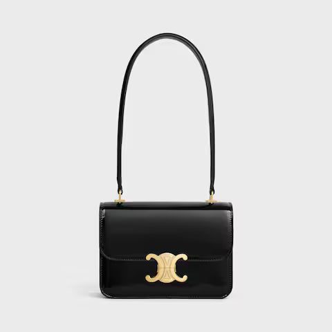 118053FYE-38NO_1_FW24_P1_W.jpg CELINE TEEN GARANCE bag in PATENT CALFSKIN