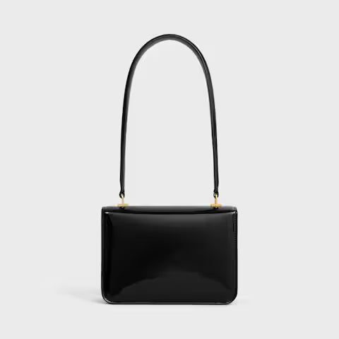 118053FYE-38NO_3_FW24_P1_W.jpg CELINE TEEN GARANCE bag in PATENT CALFSKIN