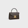 118112FRH-04LU_2_FW24_P1_W.jpg CELINE TEEN NINO BAG IN Triomphe Canvas