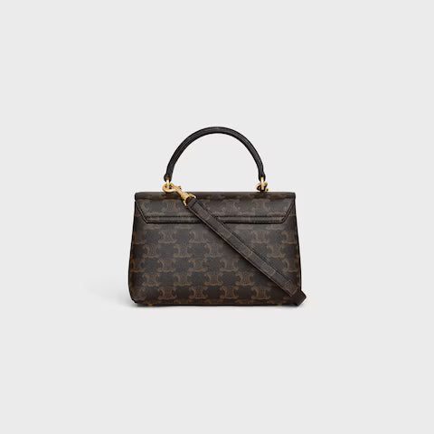 118112FRH-04LU_3_FW24_P1_W.jpg CELINE TEEN NINO BAG IN Triomphe Canvas