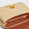 118112GNQ-02NT_4_SUM25_W_fbd6f4f6-5e58-4ac6-8032-e11bbeb2fcaf.jpg CELINE TEEN NINO BAG IN Raffia and calfskin