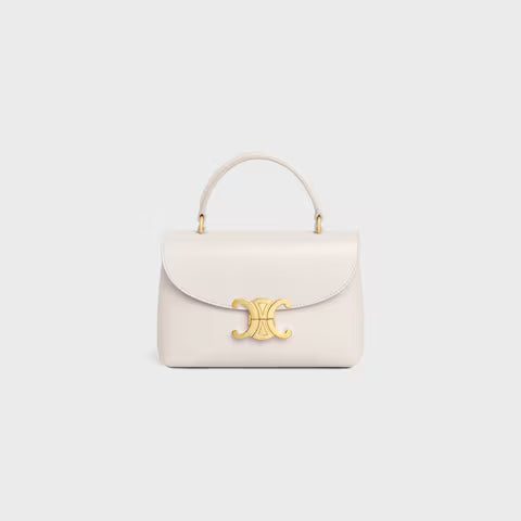 118113GG2-01RC_1_SPR25_P1_W.jpg CELINE TEEN NINO BAG IN SMOOTH SATINATED CALFSKIN