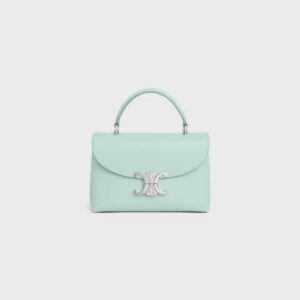 118113GG2-29LQ_1_FALL25_W.jpg CELINE TEEN NINO BAG IN SMOOTH SATINATED CALFSKIN