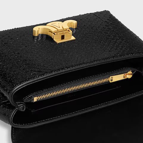 118114GR7-38LX_4_FALL25_W.jpg CELINE TEEN NINO BAG IN GLITTER PYTHON