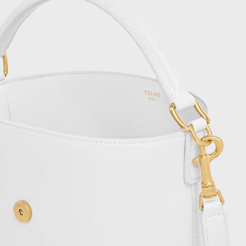 119173FX9-01HT_4_FALL25_W_e38a1e6f-a9da-4f80-aa54-b0e01929451e.jpg CELINE SMALL BUCKET LOUISE IN SMOOTH CALFSKIN