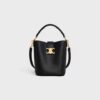 119173FX9-38NO_1_FW24_P1_W.jpg CELINE SMALL BUCKET LOUISE IN SMOOTH CALFSKIN.