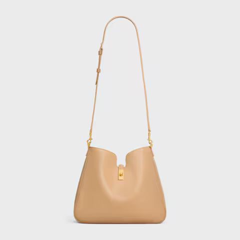 119563FX9-03PA_4_SPR25_P1_W.jpg CELINE MEDIUM CAMILLE 16 SOFT BAG IN SMOOTH CALFSKIN
