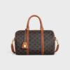 119572CAS-04LU_1_FW24_P2_W.jpg CELINE Large Boston IN Triomphe Canvas and calfskin