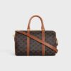 119572CAS-04LU_3_FW24_P2_W.jpg CELINE Large Boston IN Triomphe Canvas and calfskin