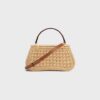 119862ETU-02NT_3_SUM25_W.jpg CELINE TEEN CELINE LOLA IN RAFFIA EFFECT TEXTILE