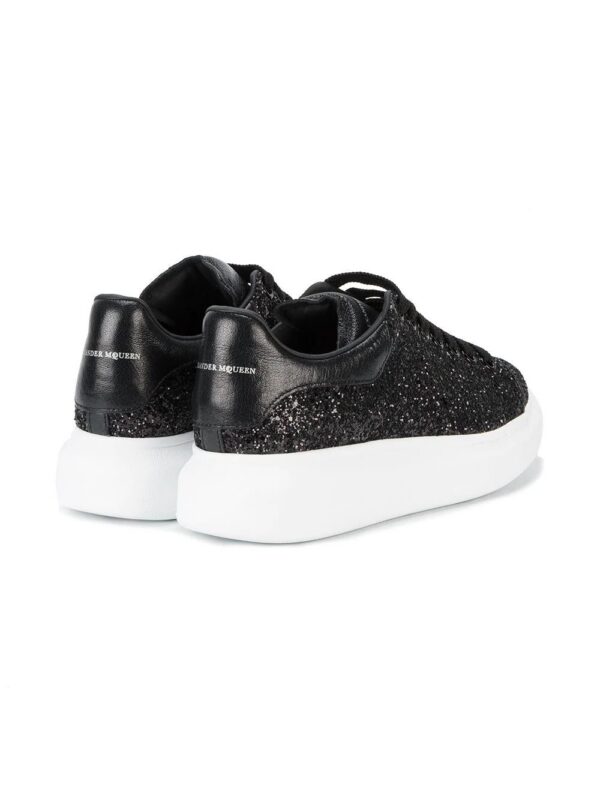 12015590_9382864_1000.jpg Alexander Mcqueen Oversized glitter lace-up sneakers