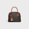 120682DNK-04LU_1_FALL25_W_21b7dd51-947f-492f-ba9b-525d7cc8cc0a.jpg CELINE TEEN HONORINE BAG IN Triomphe Canvas and Calfskin