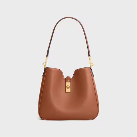 120693FX9-04LU_1_SPR25_P1_W.jpg CELINE SMALL CAMILLE 16 SOFT BAG IN SMOOTH CALFSKIN