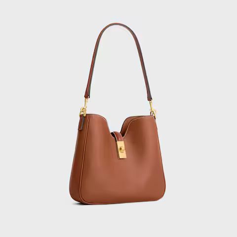120693FX9-04LU_3_SPR25_P1_W.jpg CELINE SMALL CAMILLE 16 SOFT BAG IN SMOOTH CALFSKIN