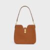 120693GR5-02CM_1_FALL25_W.jpg CELINE SMALL CAMILLE 16 SOFT BAG IN NUBUCK CALFSKIN