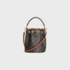 121672CAS-04LU_3_SUM25_W.jpg CELINE TEEN CLARA BAG IN Triomphe Canvas and calfskin