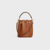 121673DPJ-04LU_3_FALL25_W.jpg CELINE TEEN CLARA BAG IN SUPPLE GRAINED CALFSKIN