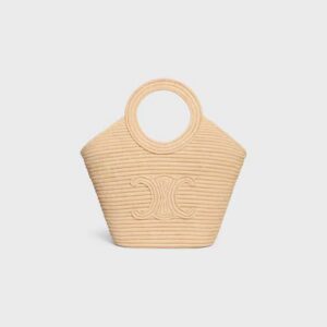 121922GTI-02VG_1_FALL25_W.jpg CELINE BRAIDED PANIER IN RAFFIA