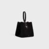 CELINE SMALL AMBER IN SUEDE AND PYTHON EFFECT CALFSKIN