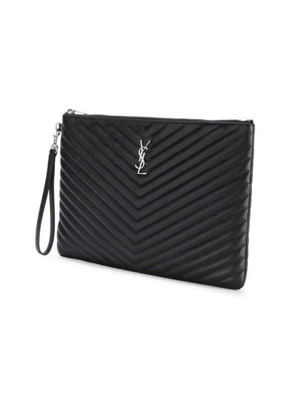 12263001_10696499_1000_0e19aa23-b330-438d-b6d4-8caddd08eeeb.jpg Saint Laurent Monogram matelassé pouch