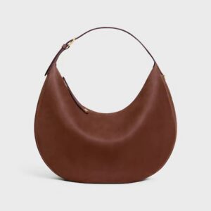 123133GUQ-18CH_1_WIN25_W_V1.jpg CELINE LARGE CELINE LULU IN GRAINED NUBUCK CALFSKIN