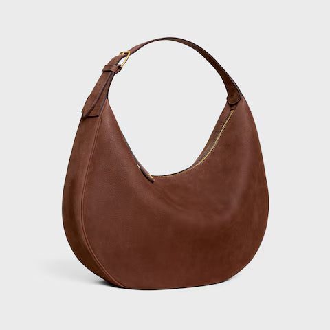 123133GUQ-18CH_2_WIN25_W_V1.jpg CELINE LARGE CELINE LULU IN GRAINED NUBUCK CALFSKIN
