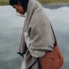 Polène Nodde Hobo Edition Smooth Cognac