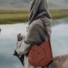 Polène Nodde Hobo Edition Smooth Cognac