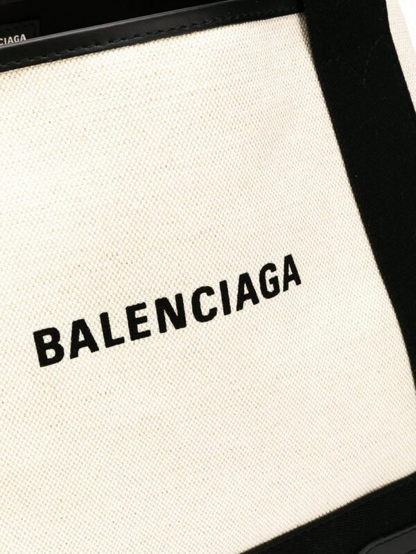 Balenciaga  small Navy Cabas tote bag