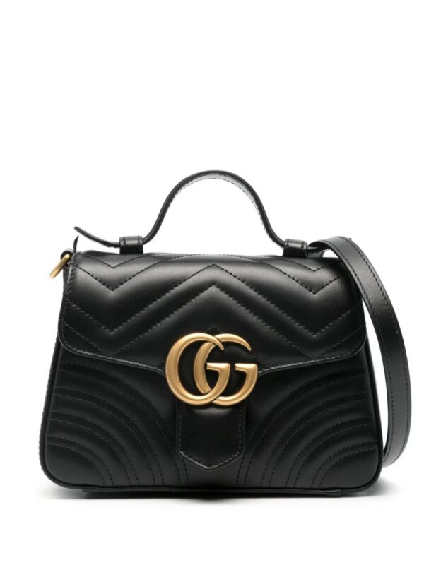 Gucci  mini GG Marmont top-handle bag