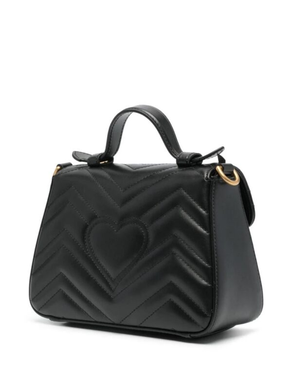 Gucci  mini GG Marmont top-handle bag