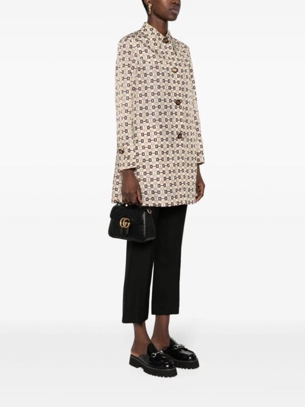 Gucci  mini GG Marmont top-handle bag