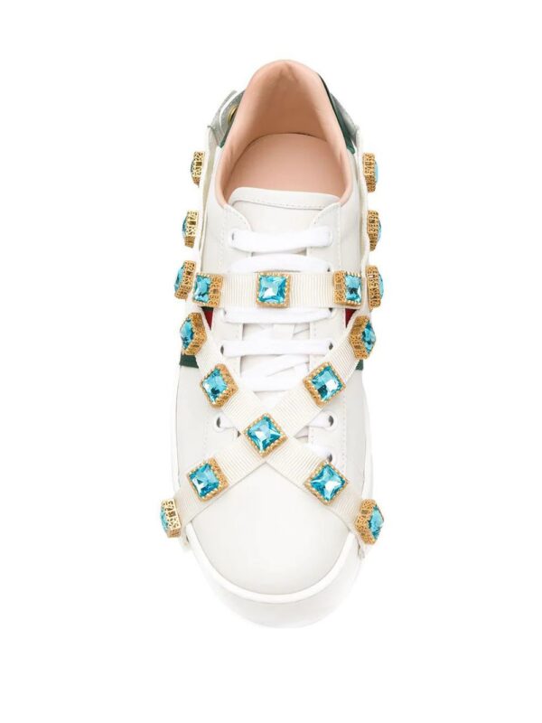 13583727_21583769_1000.jpg Gucci crystal embellished bee sneakers