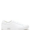 Armani Exchange logo-plaque lace-up sneakers