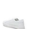 Armani Exchange logo-plaque lace-up sneakers