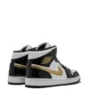 Jordan  Air Jordan 1 Mid SE black gold patent leather