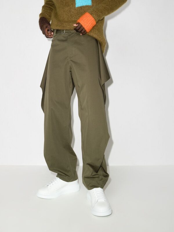 Alexander McQueen Oversized leather sneakers