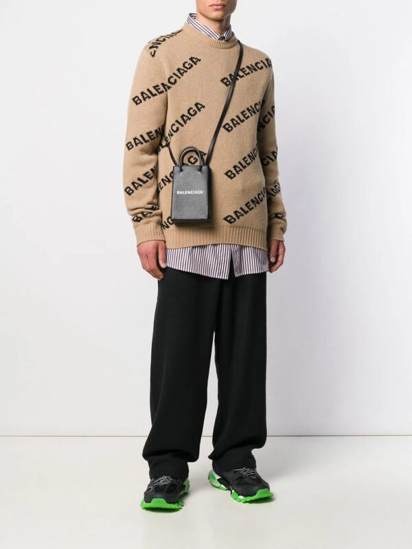 Balenciaga  mini Shopping phone pouch