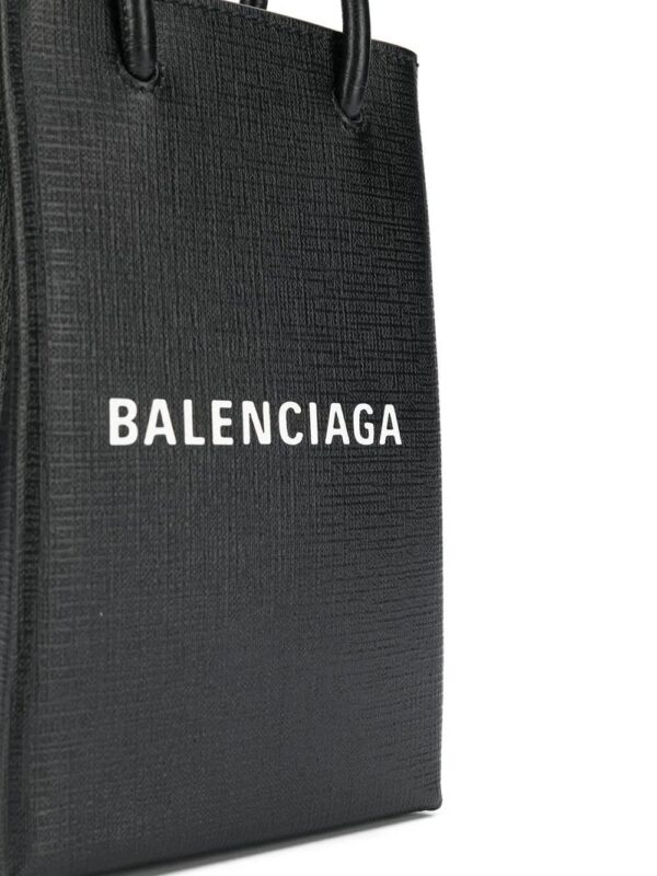 Balenciaga  mini Shopping phone pouch