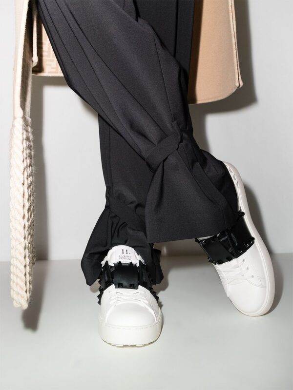 Valentino Garavani Rockstud Untitled leather sneakers