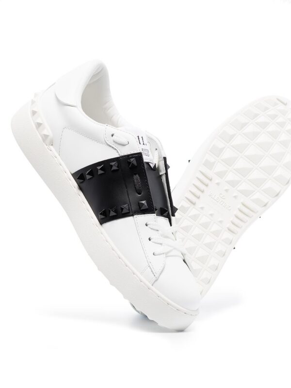 Valentino Garavani Rockstud Untitled leather sneakers