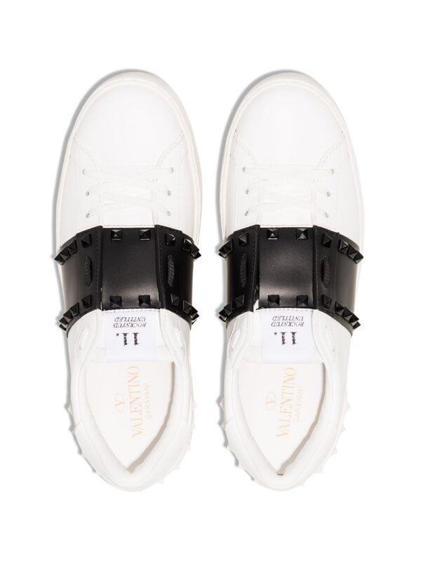 Valentino Garavani Rockstud Untitled leather sneakers