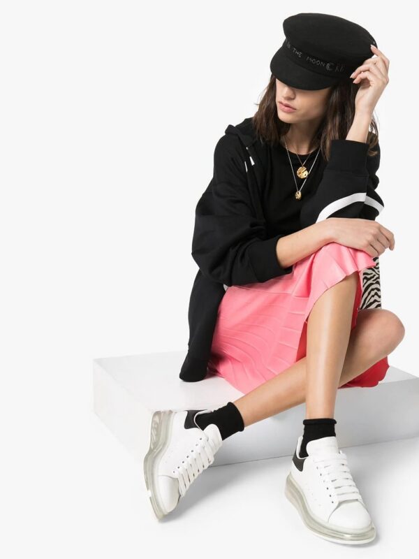 Alexander McQueen  oversized leather platform sneakers