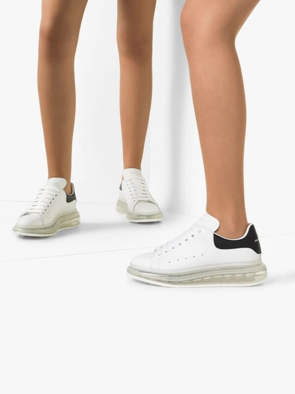 Alexander Mcqueen oversized leather platform sneakers