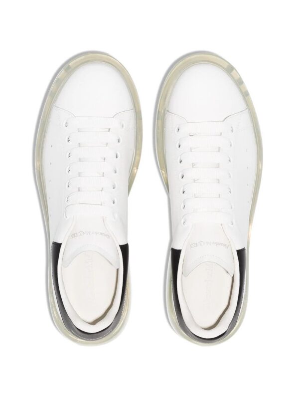 Alexander McQueen  oversized leather platform sneakers