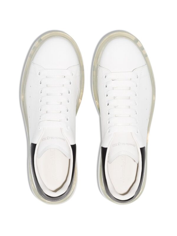 Alexander McQueen oversized leather platform sneakers