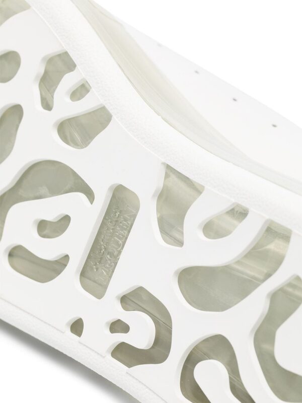 Alexander McQueen oversized leather platform sneakers