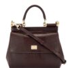 Dolce & Gabbana  small Sicily iguana-print top-handle bag
