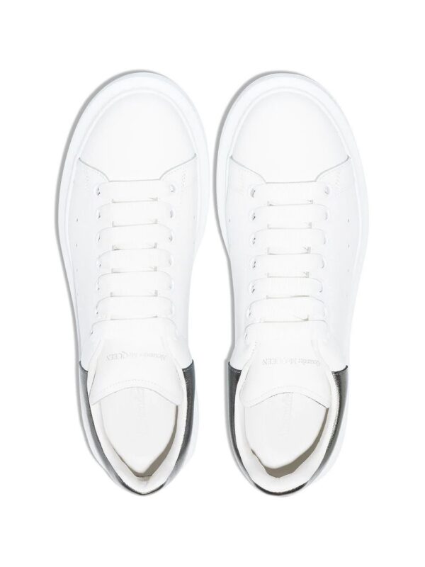 15410170_35798081_1000.jpg Alexander Mcqueen Oversized metallic leather sneakers